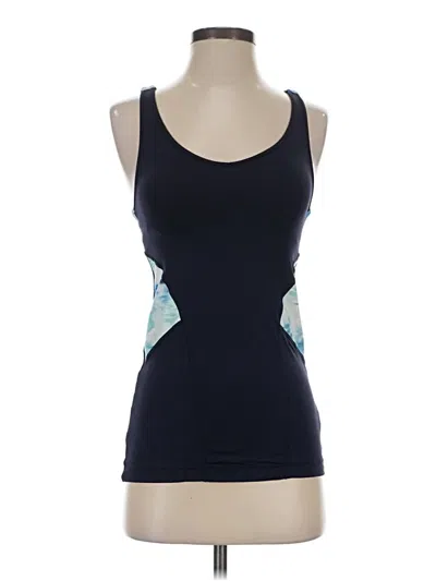 Pre-owned Gap Fit Tank Top Blue Square Neckline Tops