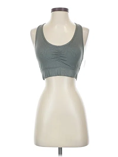 Pre-owned Gap Fit Tank Top Gray Strapless Neckline Tops