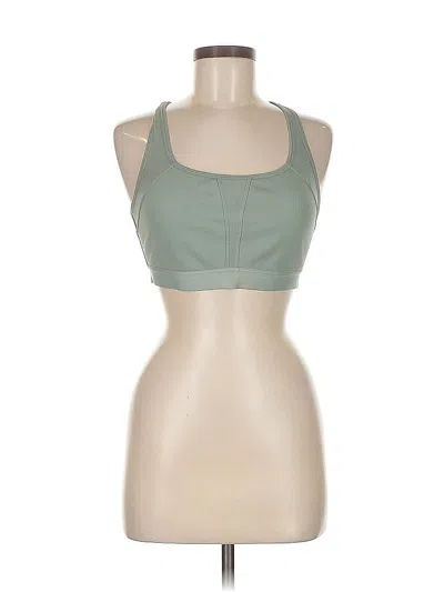 Pre-owned Gap Fit Tank Top Green Halter Neckline Tops