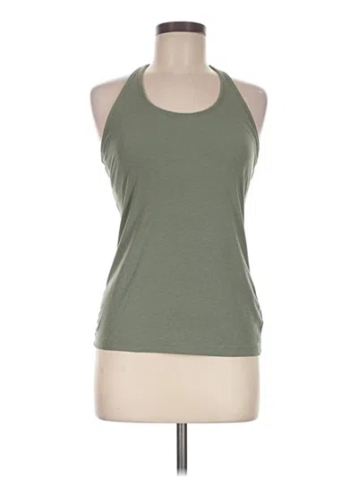 Pre-owned Gap Fit Tank Top Green Halter Neckline Tops