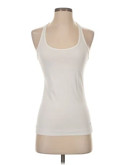 Pre-owned Gap Fit Tank Top Ivory Halter Neckline Tops