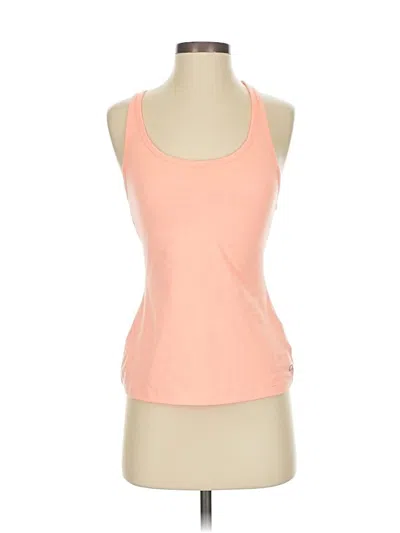 Pre-owned Gap Fit Tank Top Orange Halter Neckline Tops
