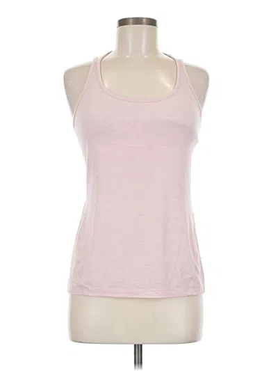 Pre-owned Gap Fit Tank Top Pink Halter Neckline Tops