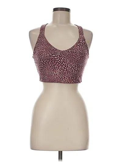 Pre-owned Gap Fit Tank Top Pink Halter Neckline Tops