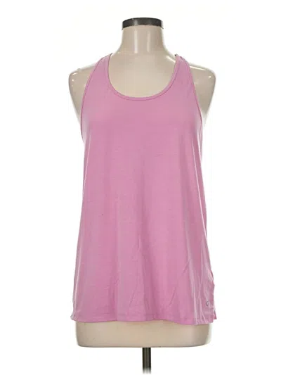 Pre-owned Gap Fit Tank Top Pink Halter Neckline Tops