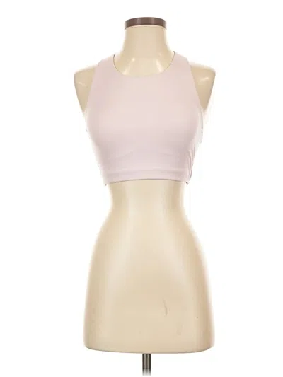 Pre-owned Gap Fit Tank Top Pink Halter Neckline Tops