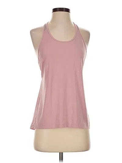Pre-owned Gap Fit Tank Top Pink Halter Neckline Tops