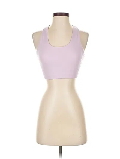 Pre-owned Gap Fit Tank Top Purple Halter Neckline Tops