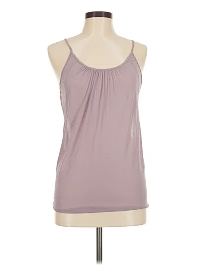 Pre-owned Gap Fit Tank Top Purple Halter Neckline Tops