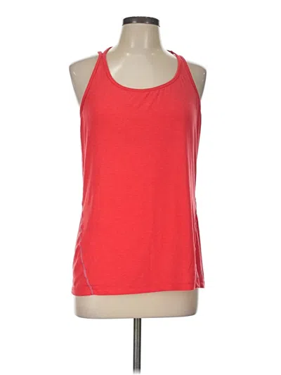 Pre-owned Gap Fit Tank Top Red Halter Neckline Tops