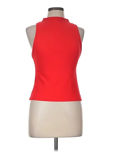 Pre-owned Gap Fit Tank Top Red Halter Neckline Tops