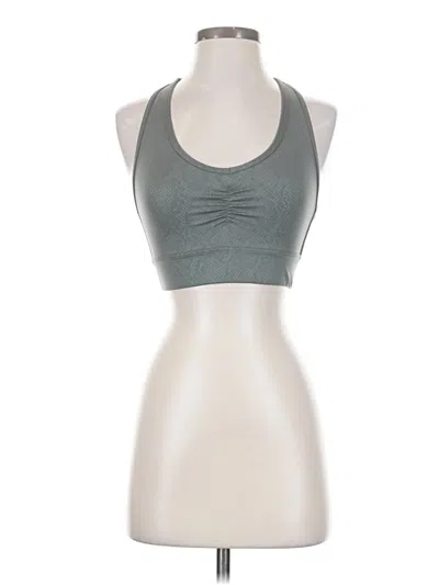 Pre-owned Gap Fit Tank Top Silver Halter Neckline Tops