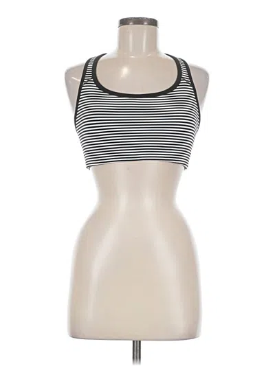 Pre-owned Gap Fit Tank Top Silver Halter Neckline Tops