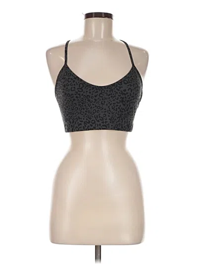Pre-owned Gap Fit Tank Top Silver Halter Neckline Tops