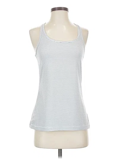 Pre-owned Gap Fit Tank Top Silver Halter Neckline Tops