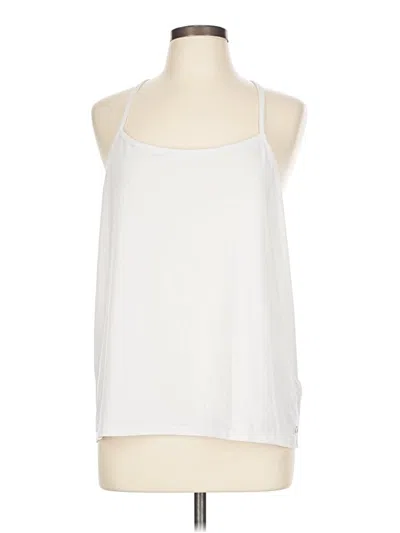 Pre-owned Gap Fit Tank Top White Halter Neckline Tops