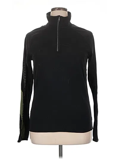 Pre-owned Gap Fit Track Jacket In Black