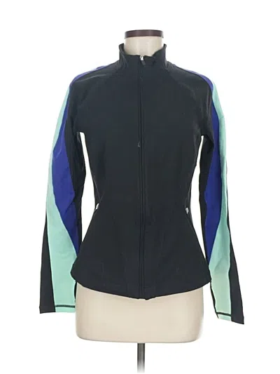 Pre-owned Gap Fit Track Jacket In Blue