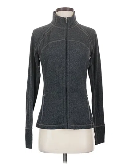 Pre-owned Gap Fit Track Jacket In Gray