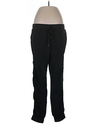 Pre-owned Gap Fit Track Pants In Black