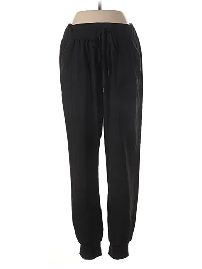 Pre-owned Gap Fit Track Pants In Black