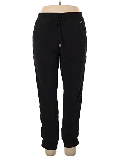 Pre-owned Gap Fit Track Pants In Black
