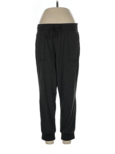 Pre-owned Gap Fit Track Pants In Black