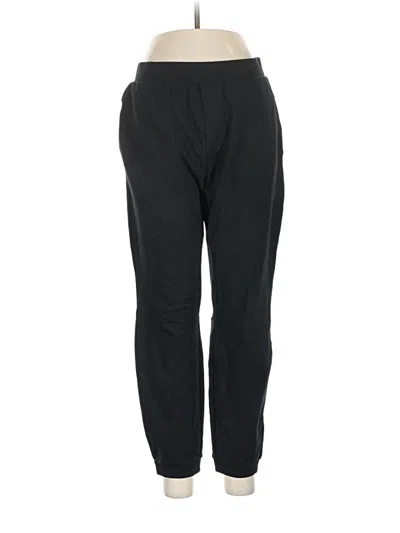 Pre-owned Gap Fit Track Pants In Black
