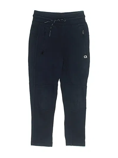 Pre-owned Gap Fit Kids' Track Pants In Blue