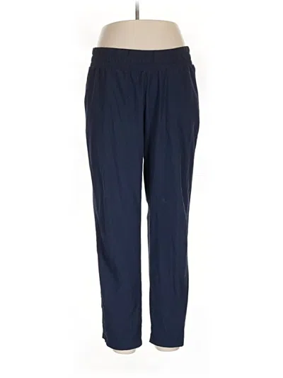 Pre-owned Gap Fit Track Pants In Blue