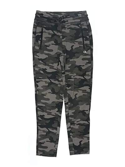 Pre-owned Gap Fit Kids' Track Pants In Gray