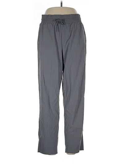 Pre-owned Gap Fit Track Pants In Gray