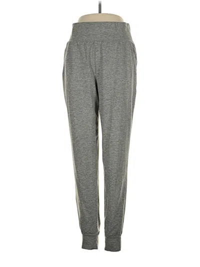 Pre-owned Gap Fit Track Pants In Gray