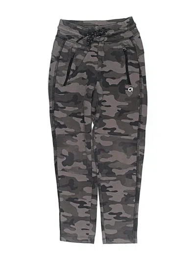 Pre-owned Gap Fit Kids' Track Pants In Gray
