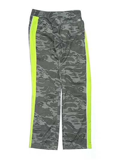 Pre-owned Gap Fit Kids' Track Pants In Green