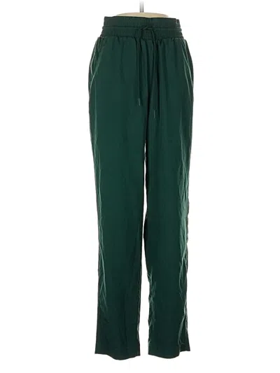 Pre-owned Gap Fit Track Pants In Green