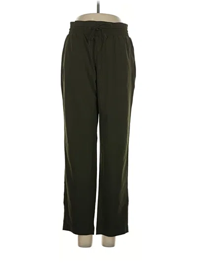 Pre-owned Gap Fit Track Pants In Green