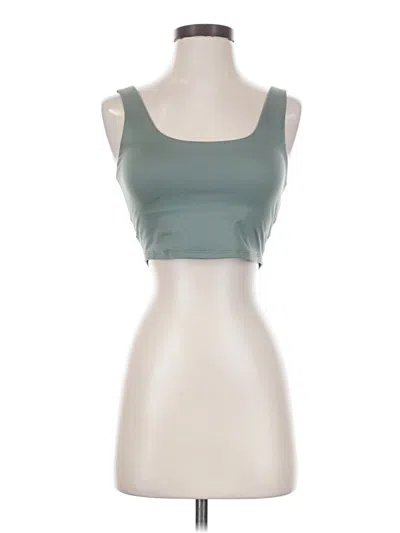 Pre-owned Gap Fit Tube Top Green Strapless Neckline Tops