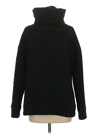 Pre-owned Gap Fit Turtleneck Sweater In Black