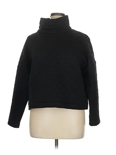 Pre-owned Gap Fit Turtleneck Sweater In Black
