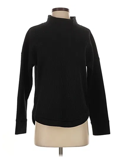 Pre-owned Gap Fit Turtleneck Sweater In Black