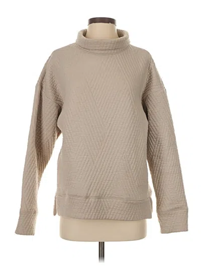 Pre-owned Gap Fit Turtleneck Sweater In Brown