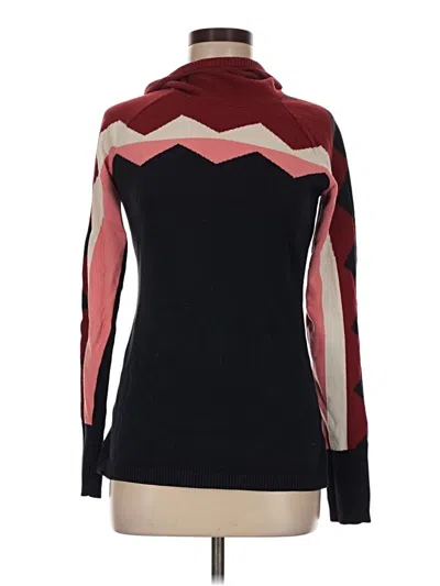 Pre-owned Gap Fit Turtleneck Sweater In Burgundy
