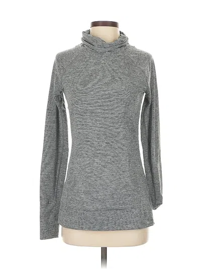 Pre-owned Gap Fit Turtleneck Sweater In Gray