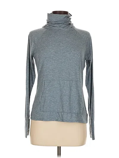 Pre-owned Gap Fit Turtleneck Sweater In Gray