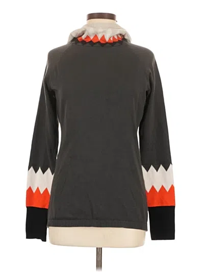 Pre-owned Gap Fit Turtleneck Sweater In Gray