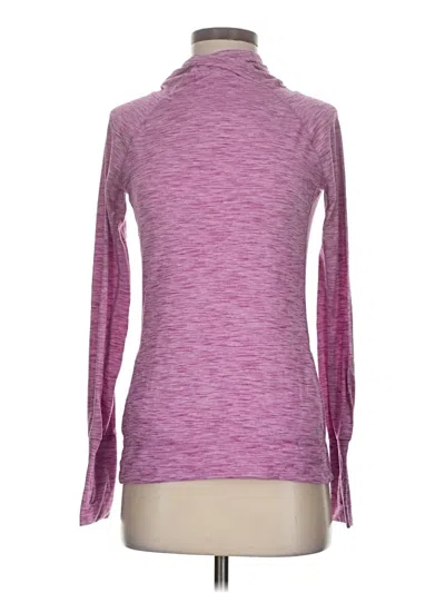 Pre-owned Gap Fit Turtleneck Sweater In Purple