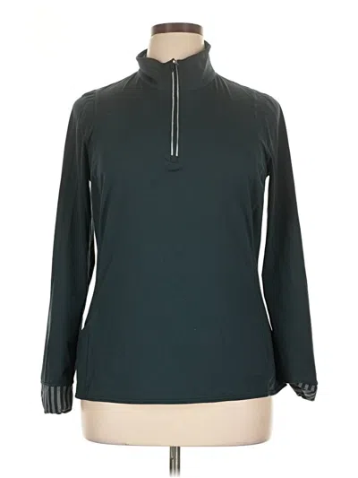 Pre-owned Gap Fit Turtleneck Sweater In Teal