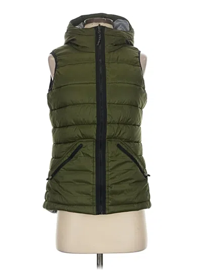 Pre-owned Gap Fit Vest In Green