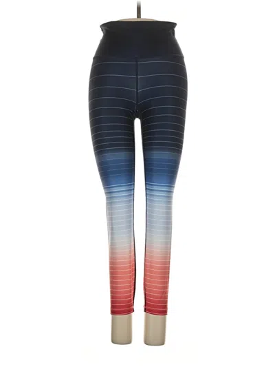 Pre-owned Gap Fit Yoga Pants In Blue